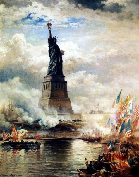 Статуя Свободы в Нью-Йорке - фотография