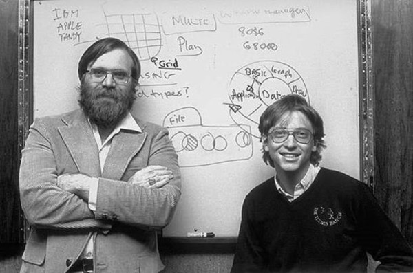 С чего начинали Стив Джобс и Билл Гейтс - фотография