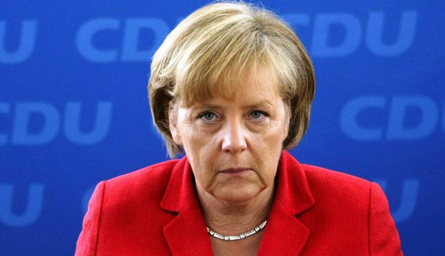 Ангела Меркель - стойкий немецкий канцлер - фотография