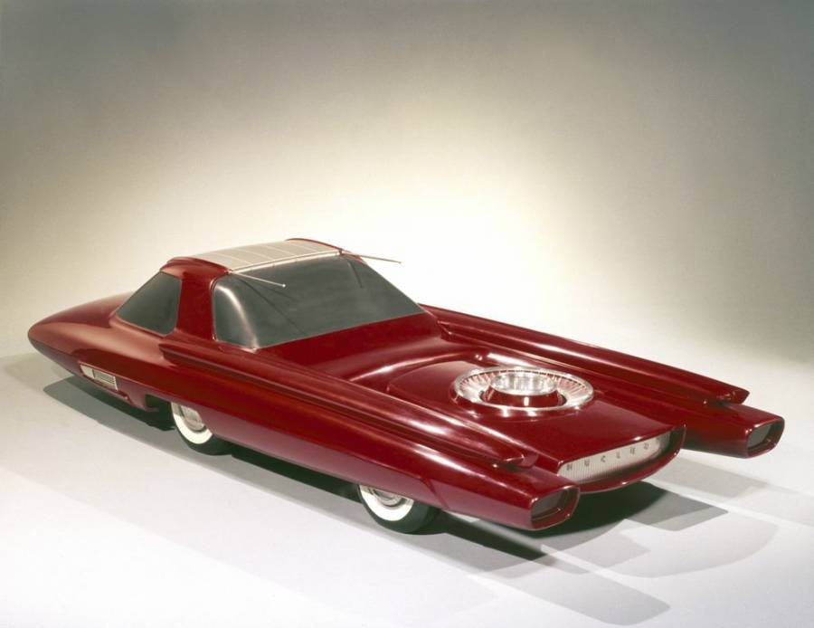 Атомный автомобиль Ford Nucleon 1957 года - наивный оптимизм эпохи - фотография