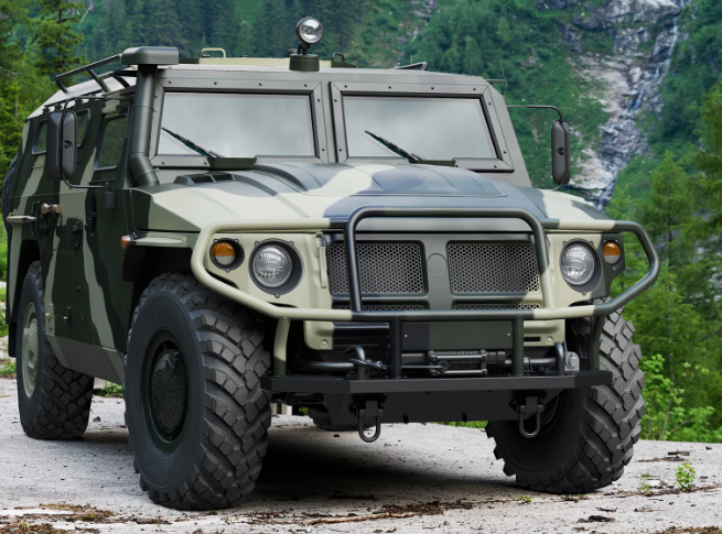 Военные авто для горных дорог - фотография